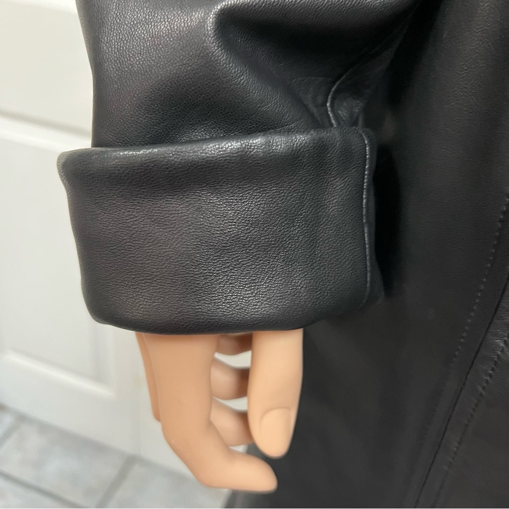 NOS Leather Limited Black Coat Thermolite Active Removable Insulation Women’s L - Picture 12 of 15